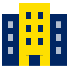 Building to represent accommodations