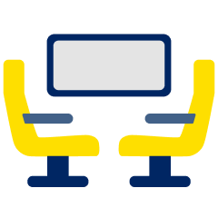 Train seats