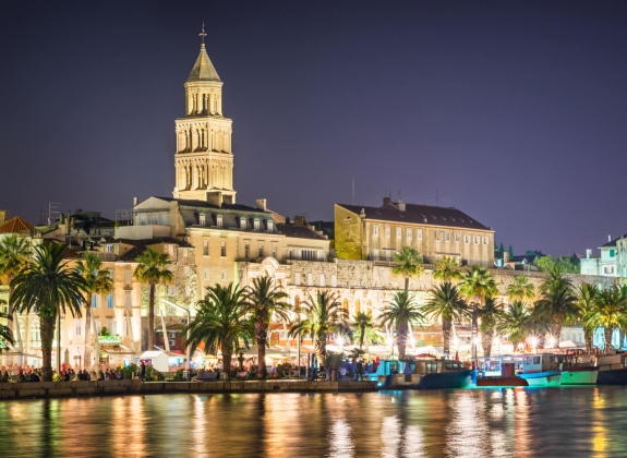 Split-Croatia at Night