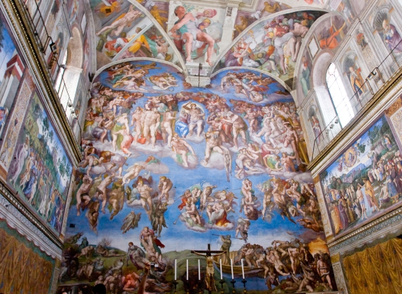 Fresco in Vatican museum