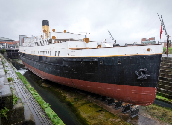 Titanic museum in Belfast, Ireland