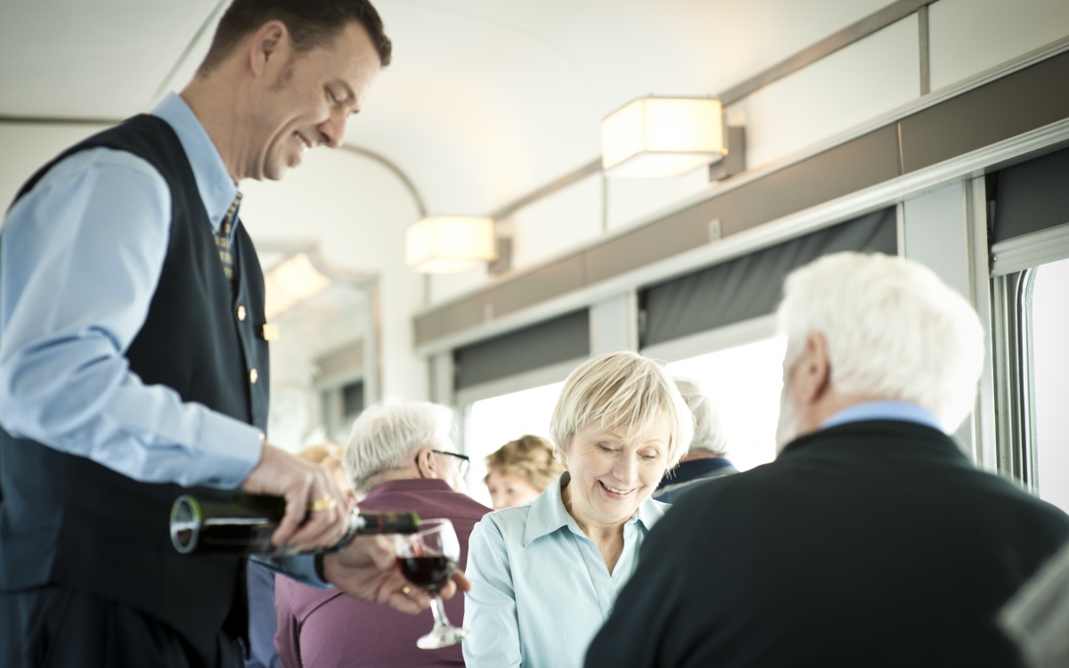 Dining Car Service on VIA Rail