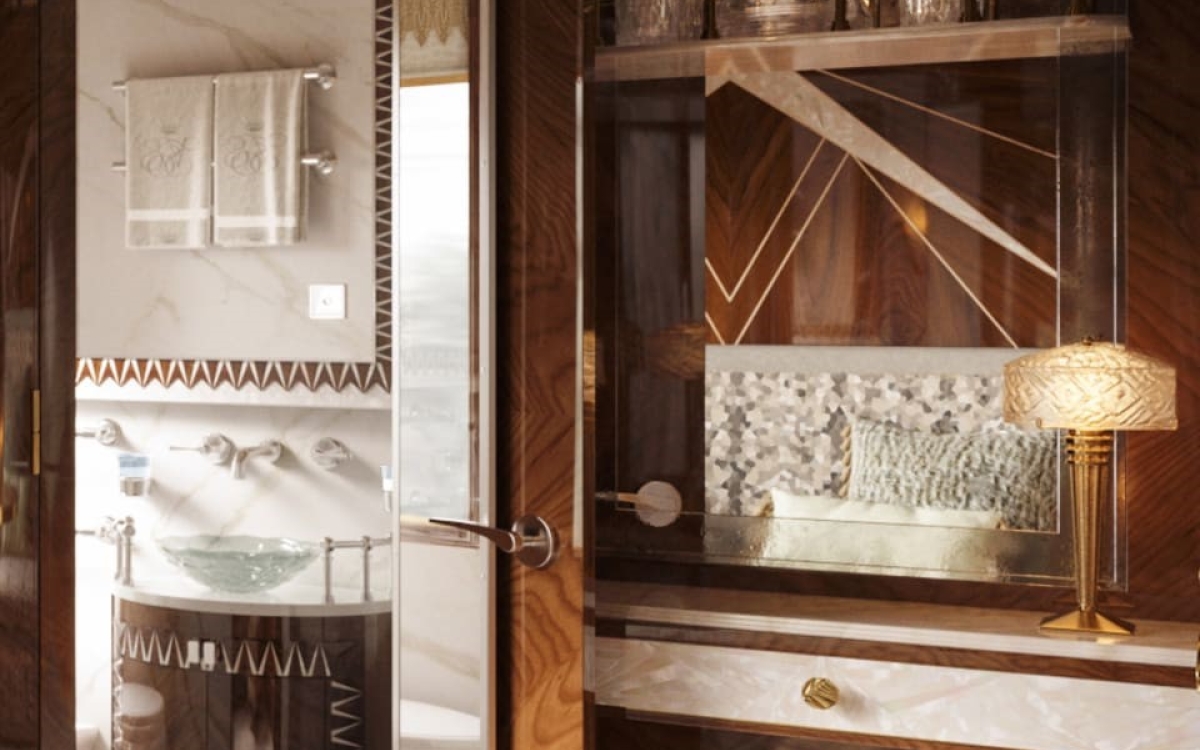 Les-Lacs-Suite on the Venice Simplon-Orient-Express