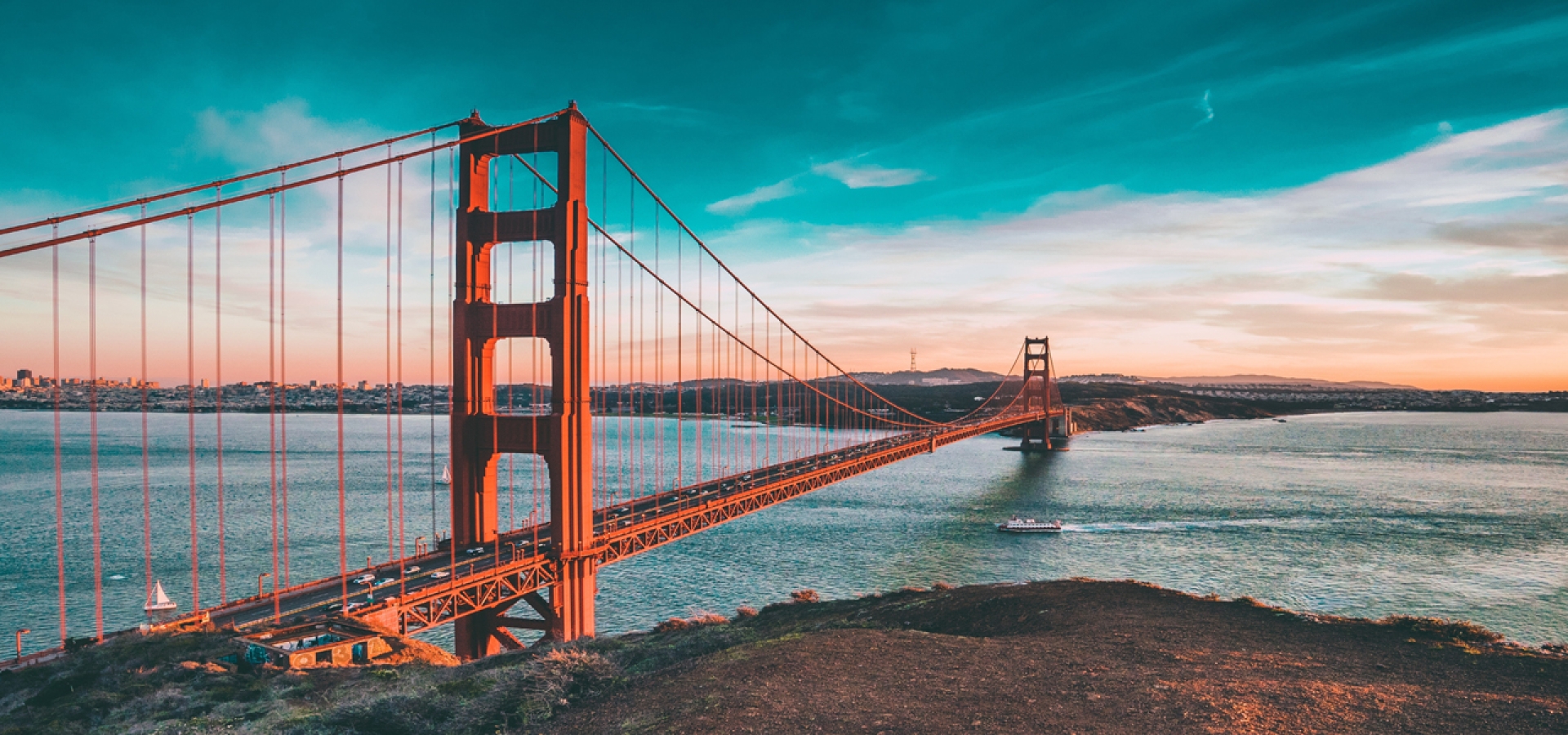 Golden Gate Bridge in San Francisco, CA, USA