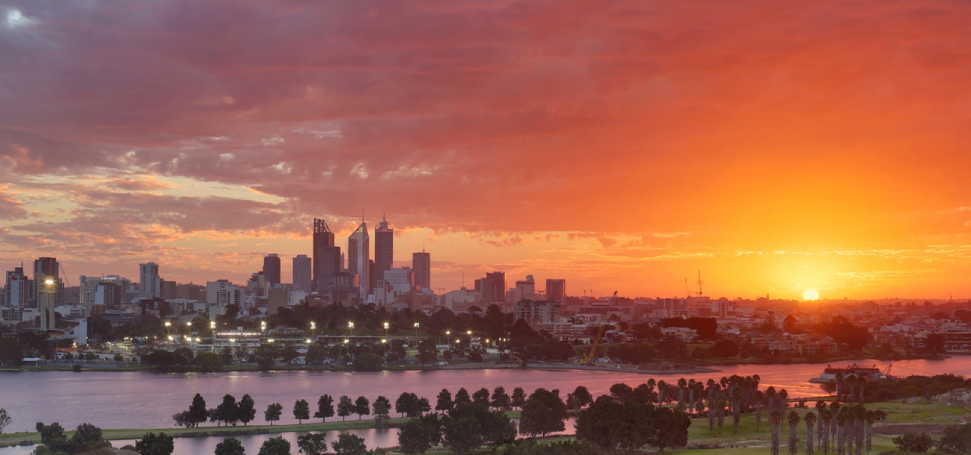 Perth Australia Sunset Hero