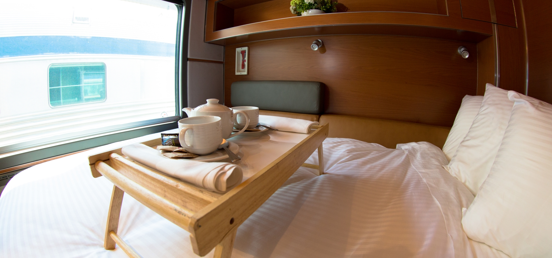 Prestige room on via rail