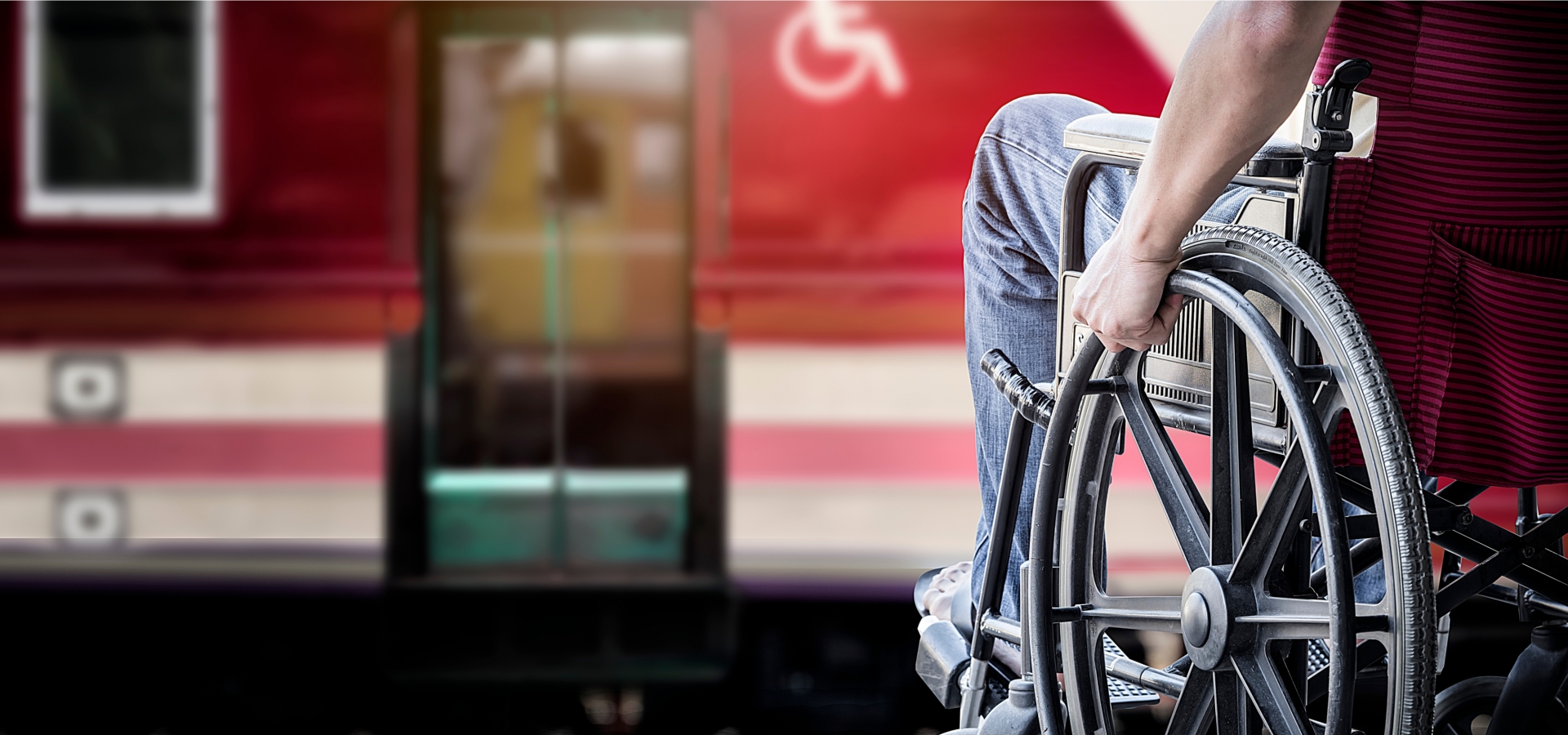 wheelchair accessibility at train station