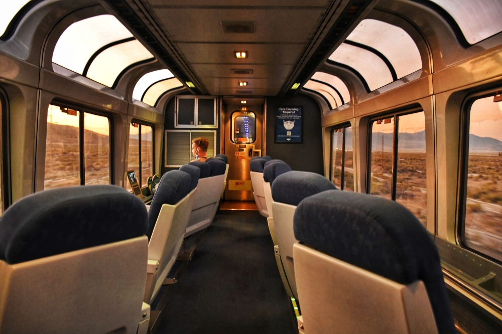 California Zephyr Window View