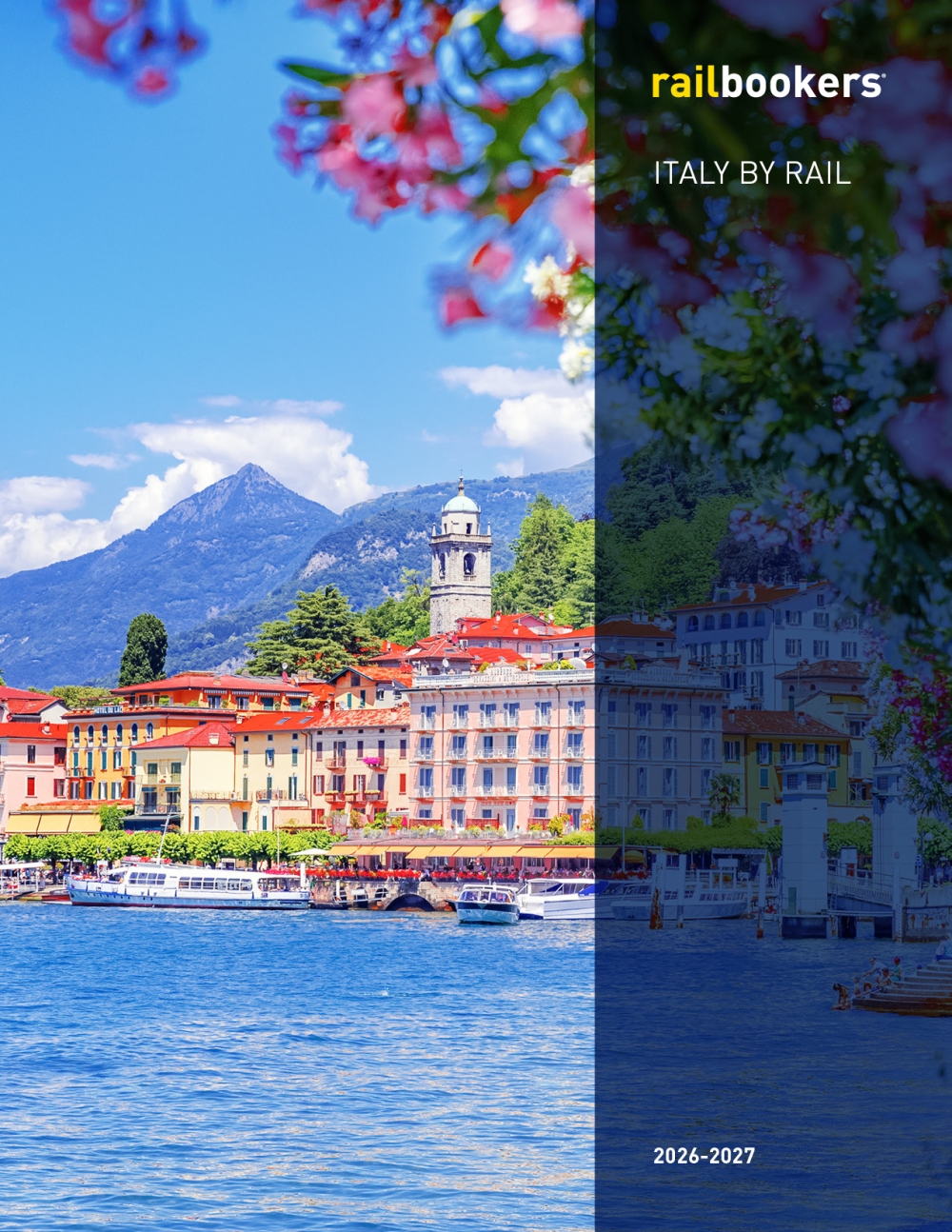 railbookers italy by rail brochure cover